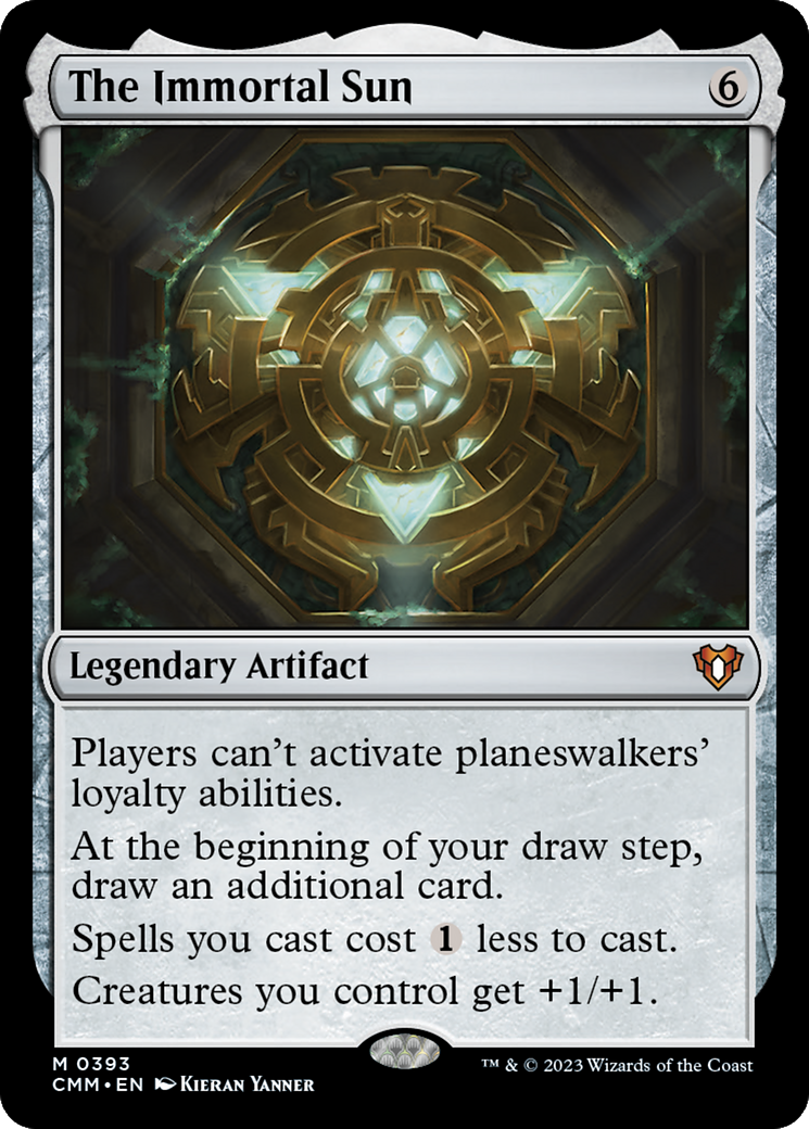 The Immortal Sun (393) [Commander Masters] - Deck Out Gaming
