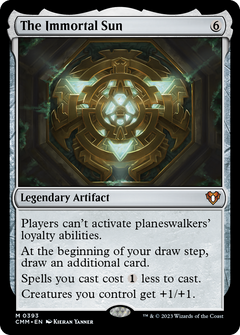 The Immortal Sun (393) [Commander Masters] foil - Deck Out Gaming