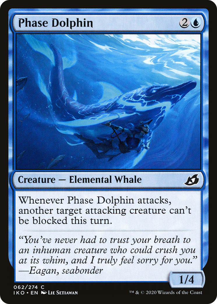 Phase Dolphin (62) [Ikoria: Lair of Behemoths] - Deck Out Gaming