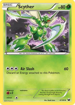 Scyther (4) [Dark Explorers] Reverse Holofoil - Deck Out Gaming