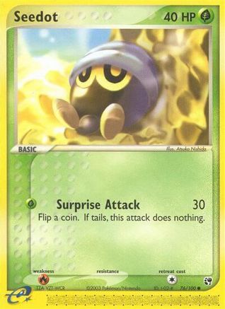 Seedot - 76/100 (76) [Sandstorm] Reverse Holofoil - Deck Out Gaming