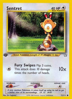 Sentret (71) [Neo Genesis] 1st Edition - Deck Out Gaming