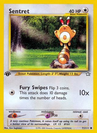 Sentret (71) [Neo Genesis] 1st Edition - Deck Out Gaming