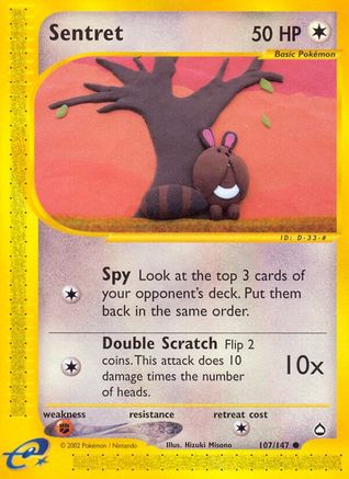 Sentret (107) [Aquapolis] - Deck Out Gaming