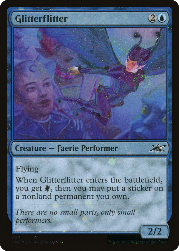 Glitterflitter (Galaxy Foil) (334) [Unfinity] foil - Deck Out Gaming