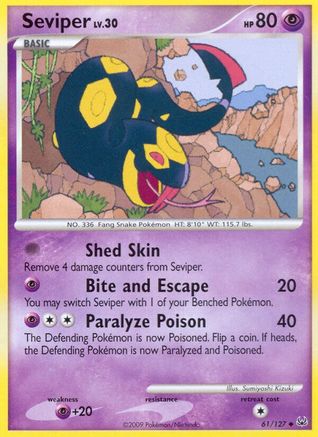 Seviper (61) [Platinum] - Deck Out Gaming