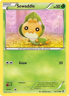 Sewaddle (10) (10) [Legendary Treasures] Reverse Holofoil - Deck Out Gaming