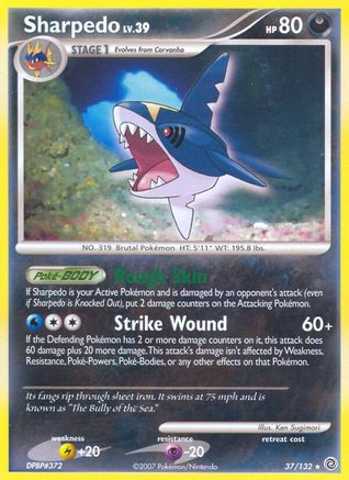 Sharpedo (37) [Secret Wonders] - Deck Out Gaming