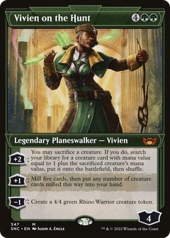 Vivien on the Hunt (Showcase) (347) [Streets of New Capenna] - Deck Out Gaming