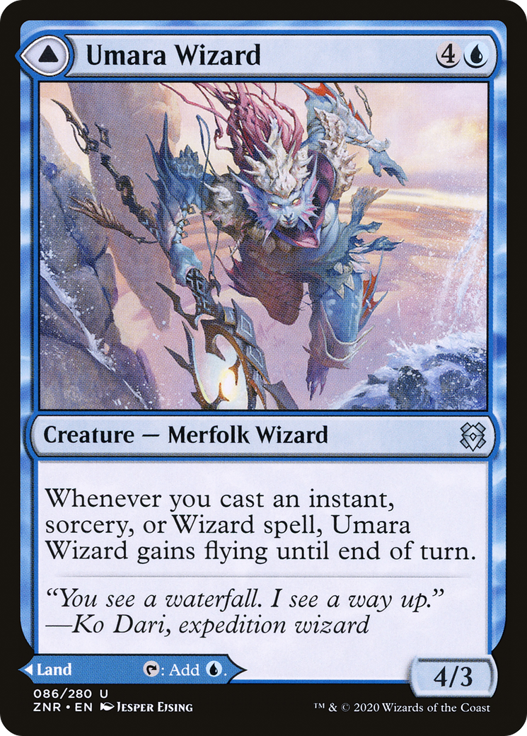 Umara Wizard (86) [Zendikar Rising] - Deck Out Gaming