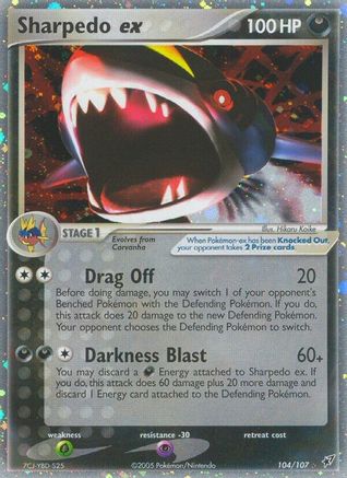 Sharpedo ex (104) [Deoxys] Holofoil - Deck Out Gaming