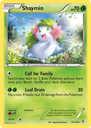 Shaymin (10) [Boundaries Crossed] - Deck Out Gaming
