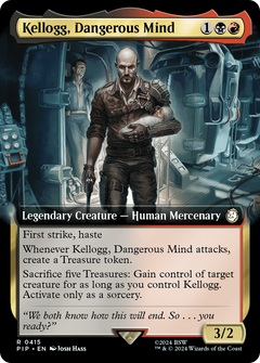 Kellogg, Dangerous Mind (Extended Art) (415) [Fallout] - Deck Out Gaming