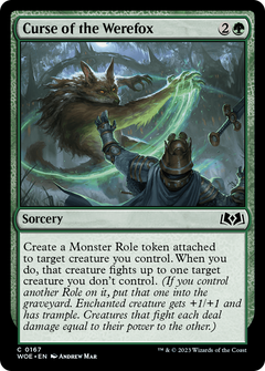 Curse of the Werefox (167) [Wilds of Eldraine] - Deck Out Gaming
