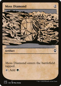 Moss Diamond (Showcase) (448) [Commander Legends: Battle for Baldur's Gate] foil - Deck Out Gaming