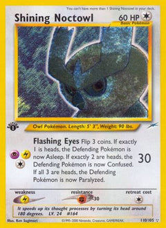 Shining Noctowl (110) [Neo Destiny] 1st Edition Holofoil - Deck Out Gaming