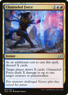 Channeled Force (180) [Ikoria: Lair of Behemoths] foil - Deck Out Gaming