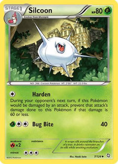 Silcoon (7) [Dragons Exalted] Reverse Holofoil - Deck Out Gaming