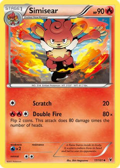 Simisear (17) [Noble Victories] Reverse Holofoil - Deck Out Gaming