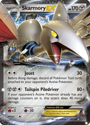 Skarmory EX (80) [XY Base Set] Holofoil - Deck Out Gaming