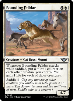 Bounding Felidar (5) [Outlaws of Thunder Junction] - Deck Out Gaming