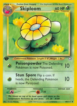 Skiploom (49) [Neo Genesis] 1st Edition - Deck Out Gaming