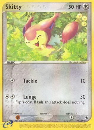 Skitty - 71/109 (71) [Ruby and Sapphire] - Deck Out Gaming