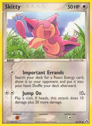 Skitty (64) [Legend Maker] Reverse Holofoil - Deck Out Gaming