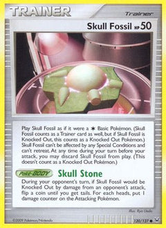Skull Fossil (120) [Platinum] Reverse Holofoil - Deck Out Gaming