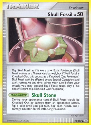 Skull Fossil (120) [Platinum] Reverse Holofoil - Deck Out Gaming