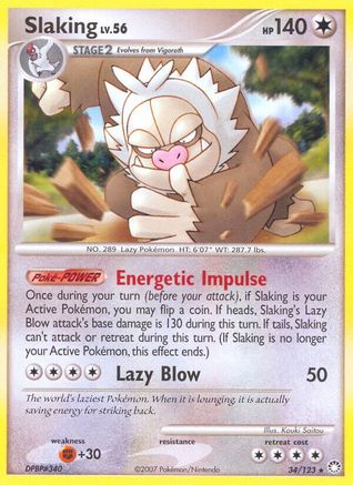 Slaking (34) [Mysterious Treasures] - Deck Out Gaming