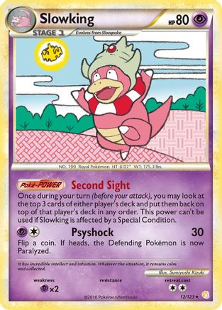 Slowking (12) [HeartGold SoulSilver] Reverse Holofoil - Deck Out Gaming