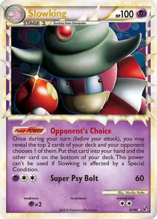 Slowking (Prime) (85) [Undaunted] Holofoil - Deck Out Gaming