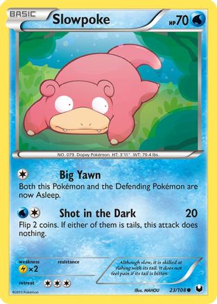 Slowpoke (23) [Dark Explorers] Reverse Holofoil - Deck Out Gaming