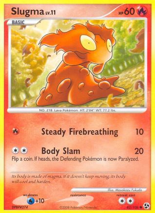 Slugma (83) [Great Encounters] Reverse Holofoil - Deck Out Gaming