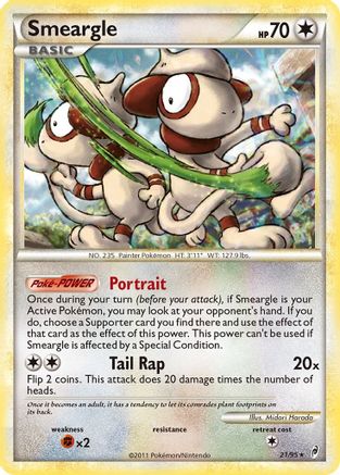 Smeargle (21) [Call of Legends] Reverse Holofoil - Deck Out Gaming