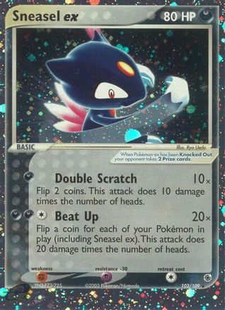 Sneasel ex (103) [Ruby and Sapphire] Holofoil - Deck Out Gaming