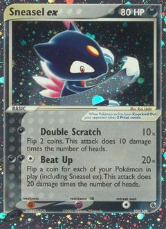Sneasel ex (103) [Ruby and Sapphire] Holofoil - Deck Out Gaming
