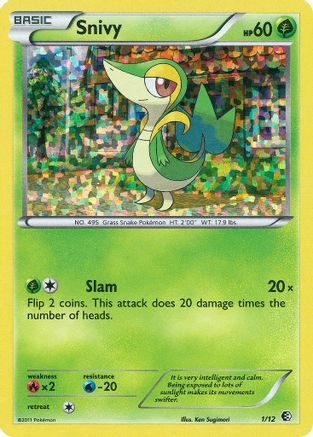 Snivy - 1/12 (1) [McDonald's Promos 2011] Holofoil - Deck Out Gaming