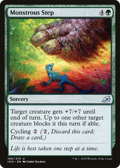 Monstrous Step (166) [Ikoria: Lair of Behemoths] foil - Deck Out Gaming