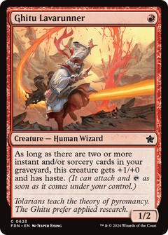 Ghitu Lavarunner (623) [Foundations] - Deck Out Gaming