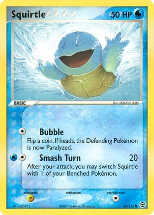 Squirtle - 083/112 (83) [FireRed & LeafGreen] - Deck Out Gaming