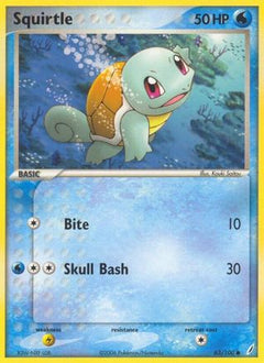 Squirtle - 063/100 (63) [Crystal Guardians] - Deck Out Gaming