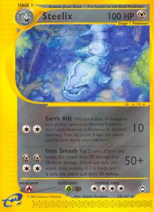 Steelix (35) [Aquapolis] Reverse Holofoil - Deck Out Gaming