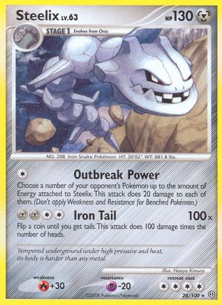 Steelix (28) [Stormfront] Reverse Holofoil - Deck Out Gaming