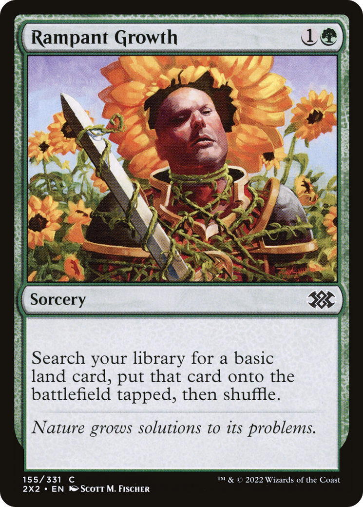 Rampant Growth (155) [Double Masters 2022] - Deck Out Gaming