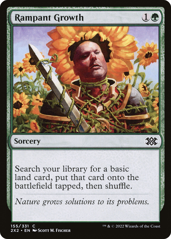 Rampant Growth (155) [Double Masters 2022] foil - Deck Out Gaming