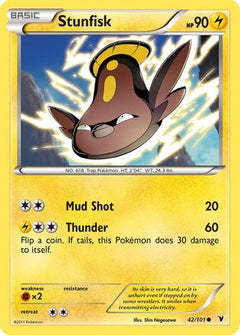 Stunfisk (42) (42) [Noble Victories] Reverse Holofoil - Deck Out Gaming