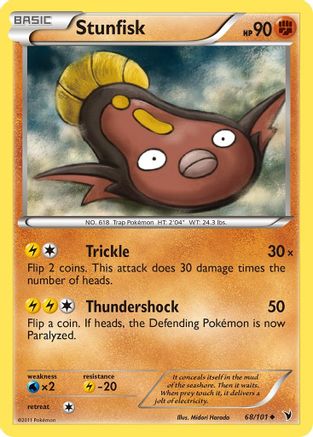 Stunfisk (68) (68) [Noble Victories] Reverse Holofoil - Deck Out Gaming