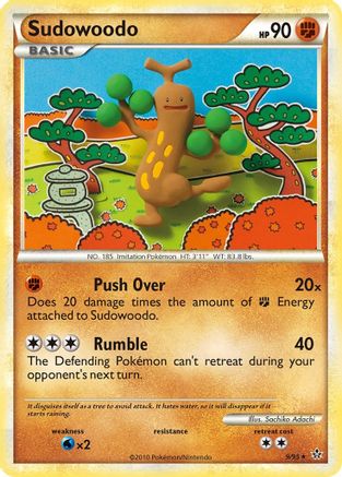 Sudowoodo (9) [Unleashed] Holofoil - Deck Out Gaming